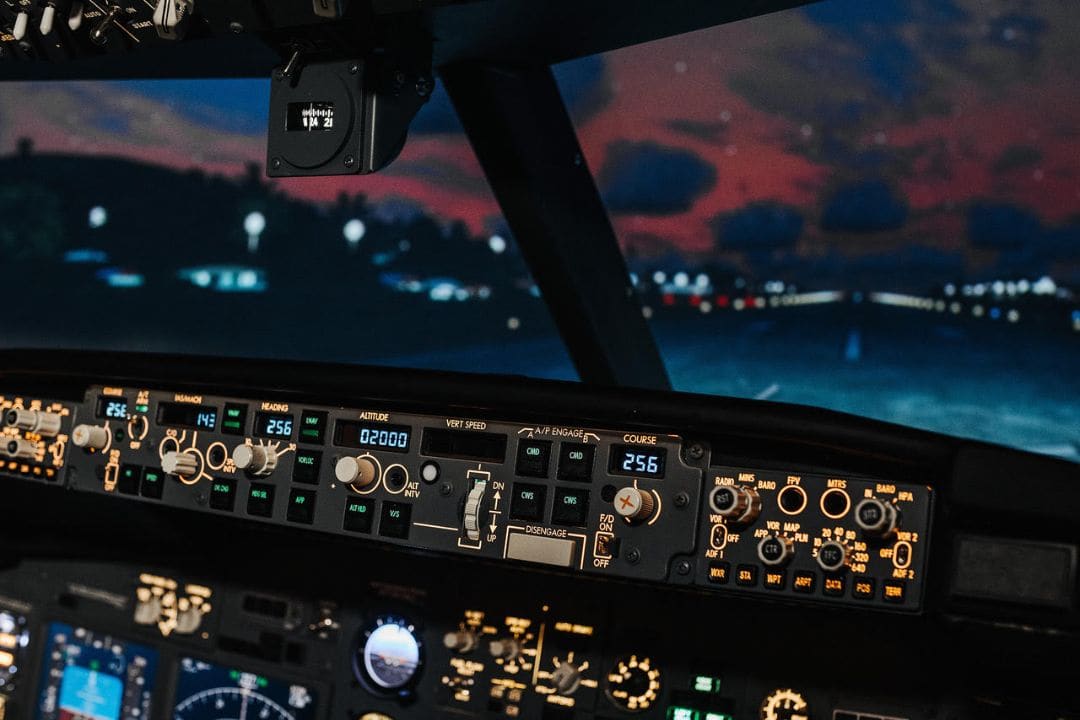 Приборная панель Boeing 737 NG